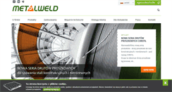 Desktop Screenshot of metalweld.pl
