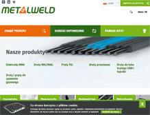 Tablet Screenshot of metalweld.pl